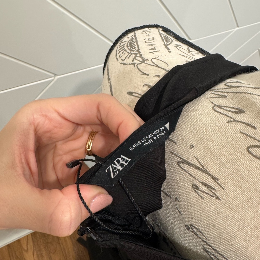 Zara Black Maxi Dress - Picture 6 of 8